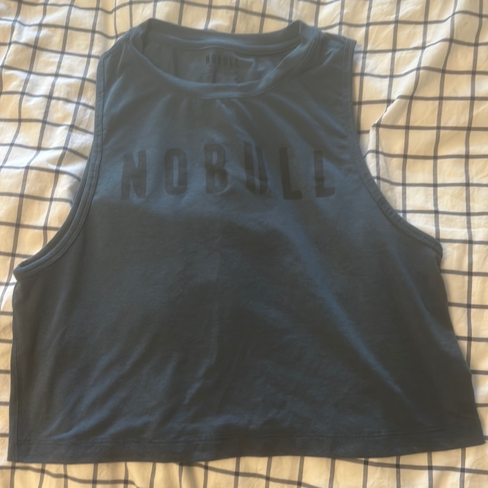 No bull crop tank, size small